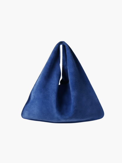 Arc Suede Shoulder Bag